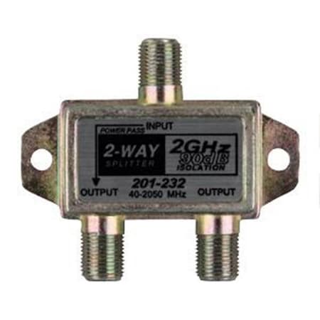 Jr Products JR PRODUCTS 47355 2-Way Digital Line Splitter - 2.4 Ghz J45-47355